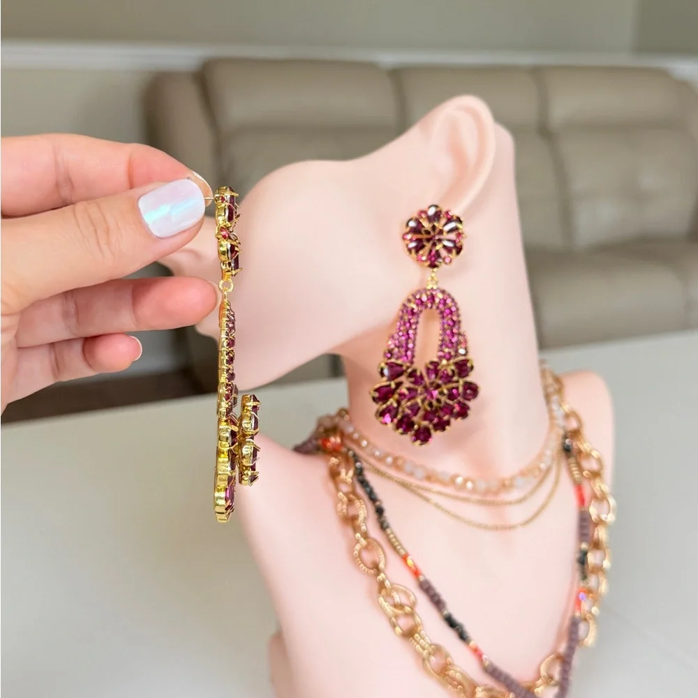 Anthropologie bold pink